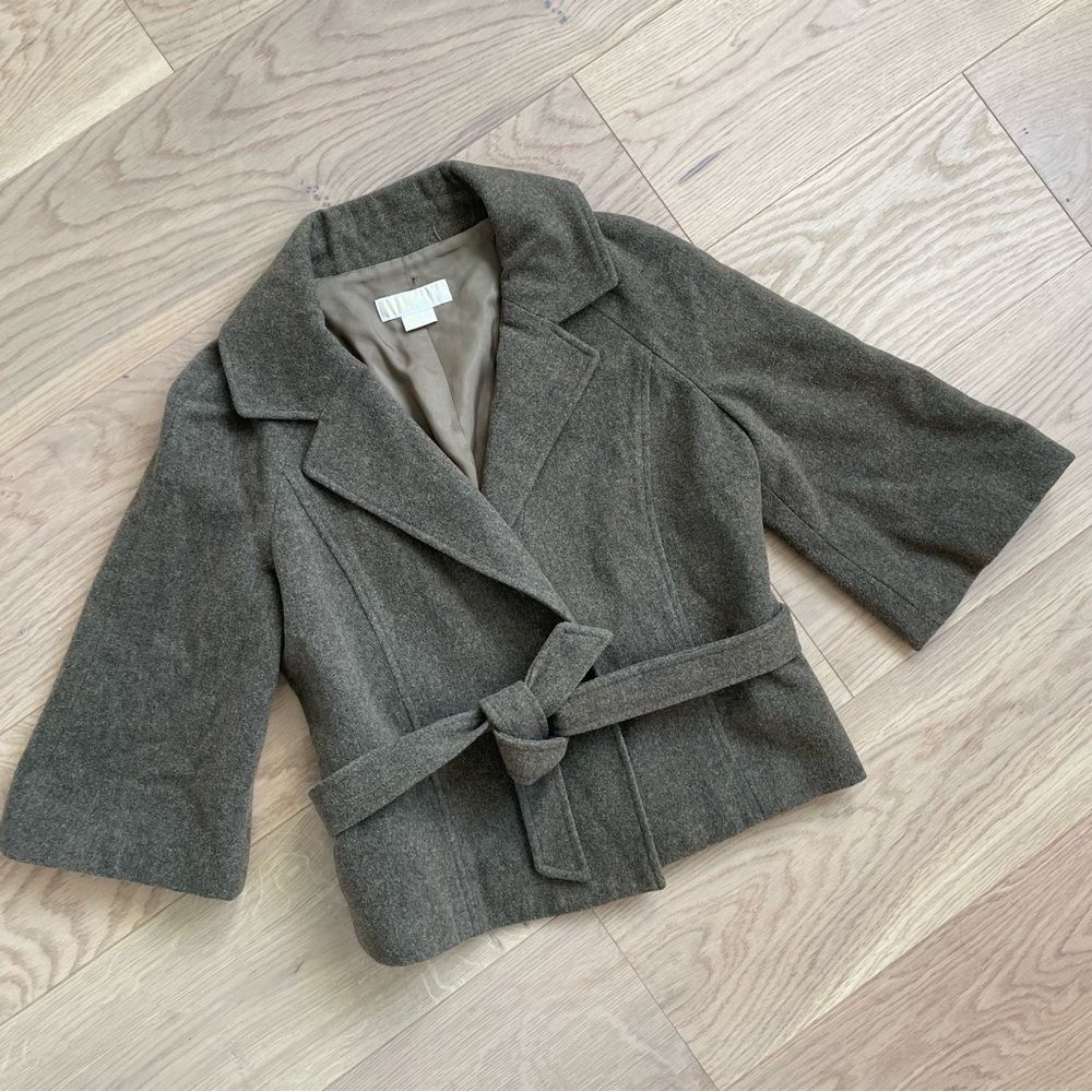 Michael Kors cropped wool jacket